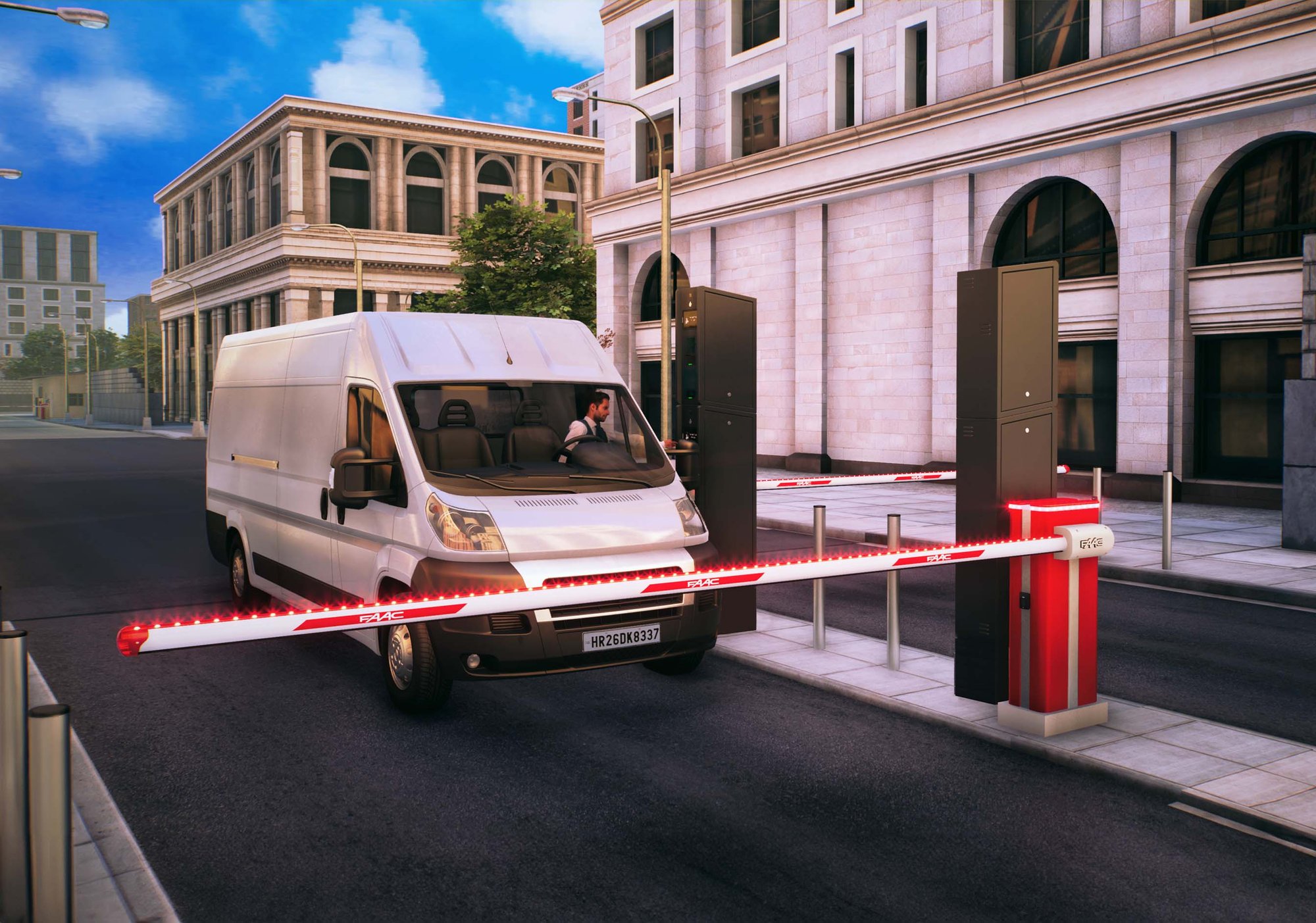 FAAC Zugangskontrollsystem Keydom