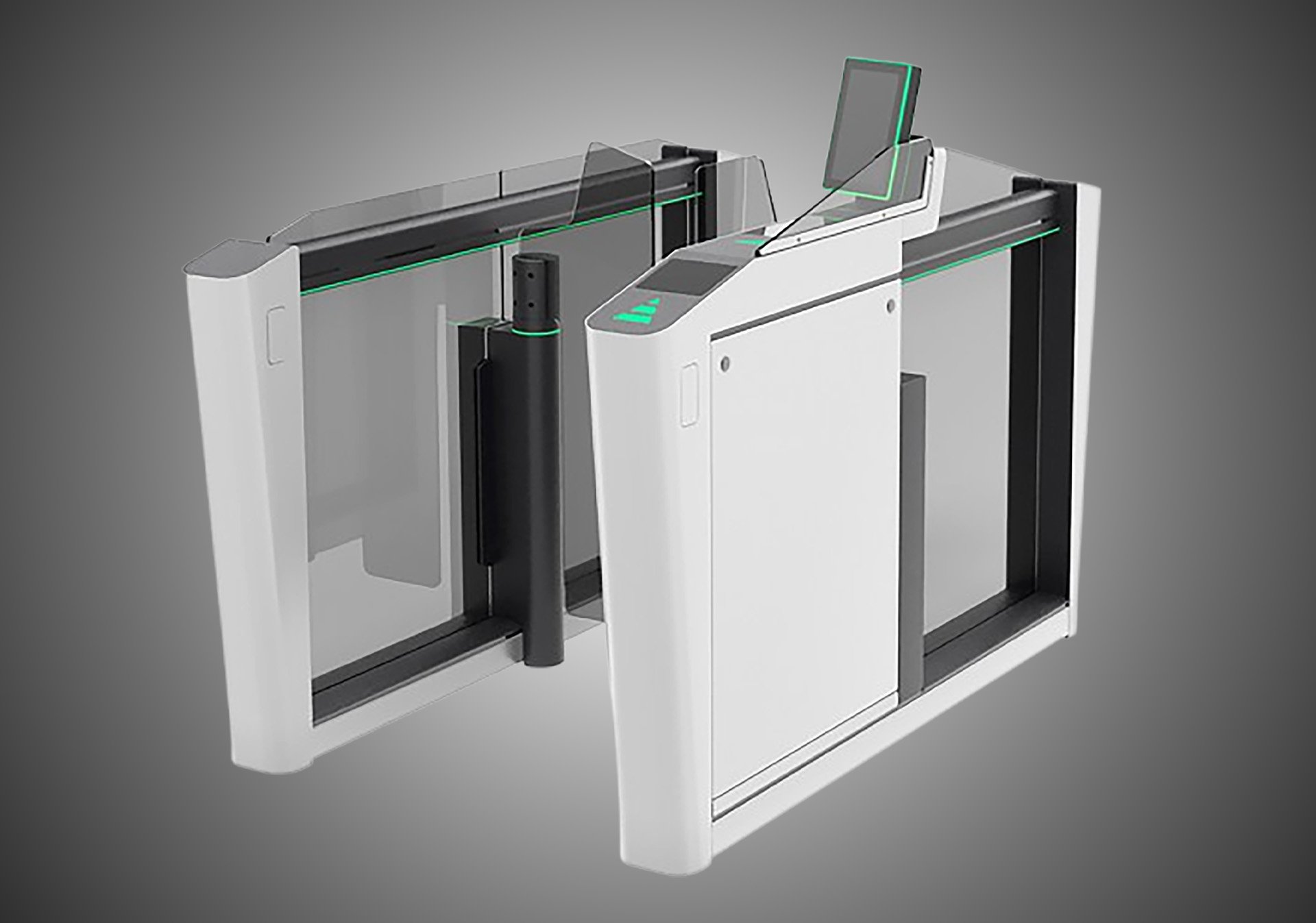 Zutrittskontrolle für Fußgänger - mPass Gate