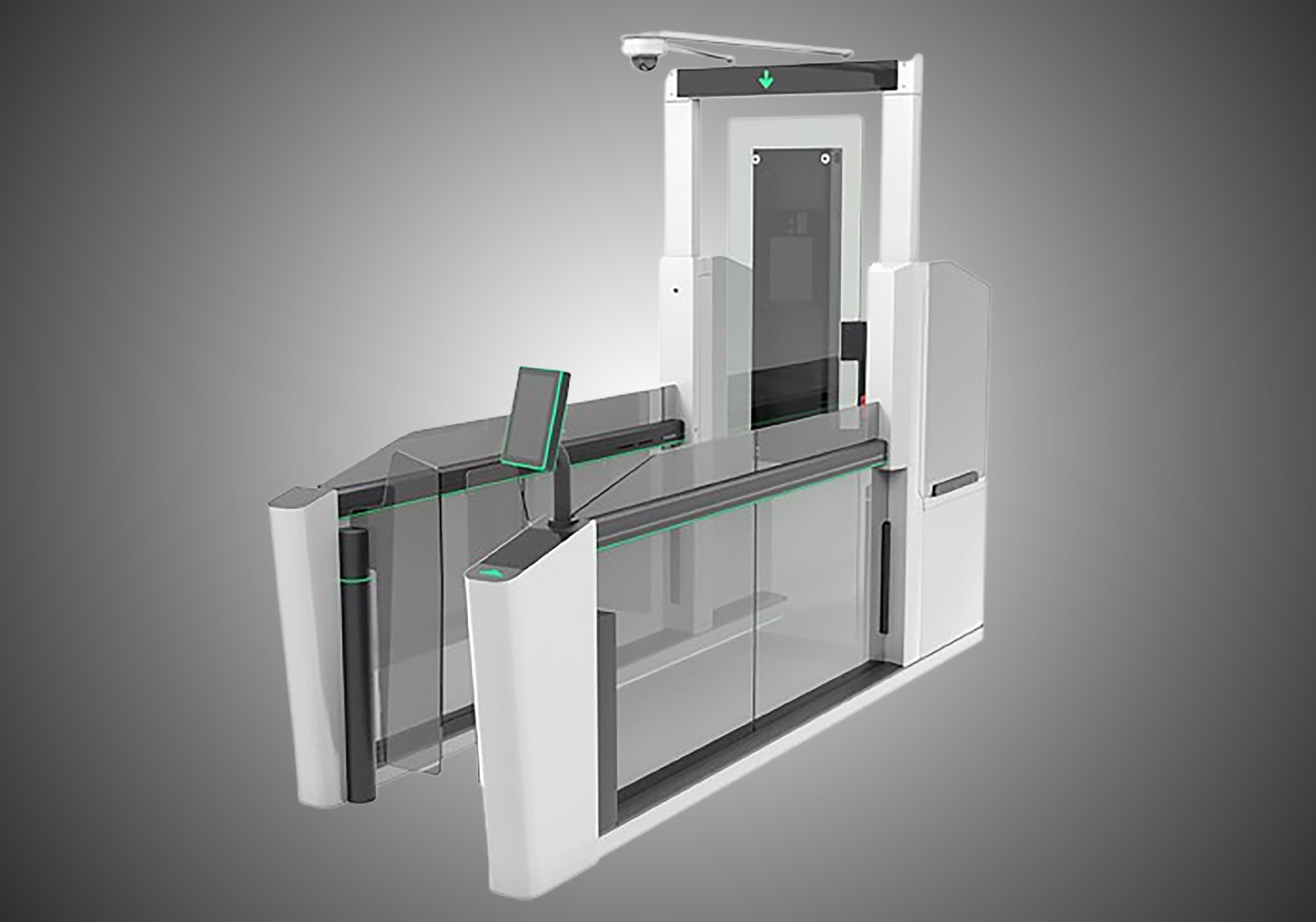 Zutrittskontrolle für Fußgänger - mBorder Gate