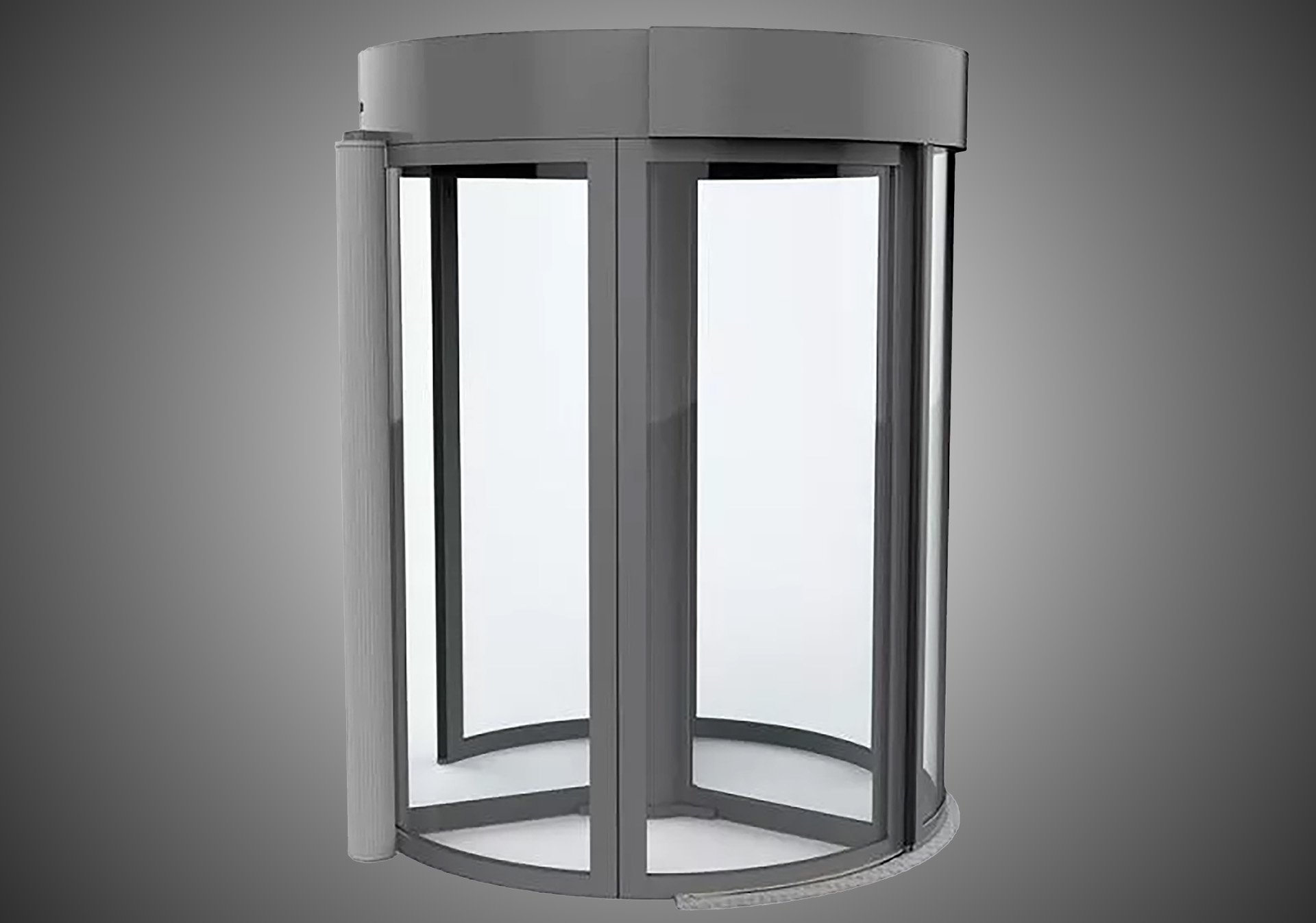 Gebäudeeingang - CoMETA Karusselltür