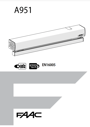 FAAC A951 Handbücher
