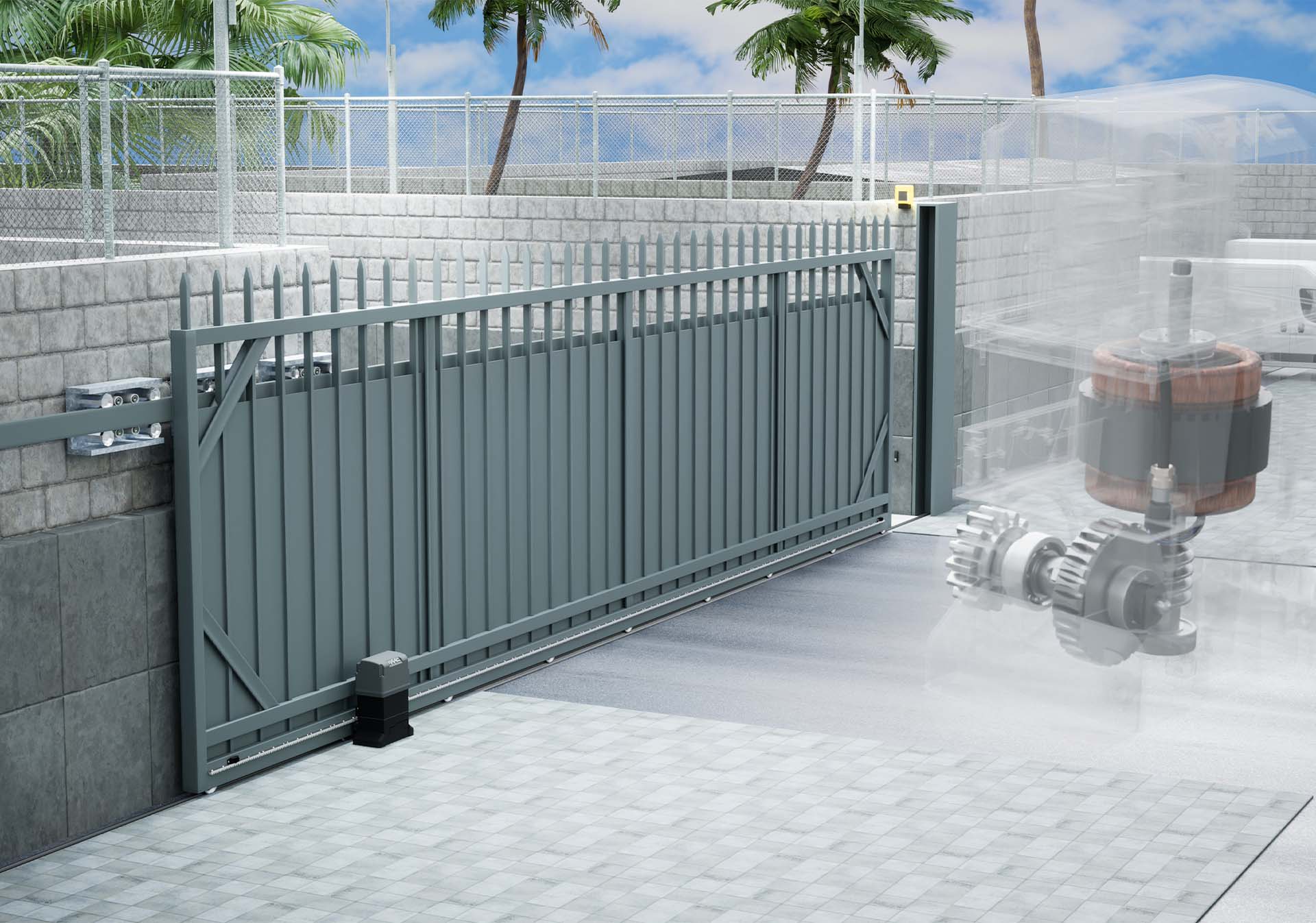 FAAC 746C und 844C Motoriduttori für Cancelli Scorrevoli